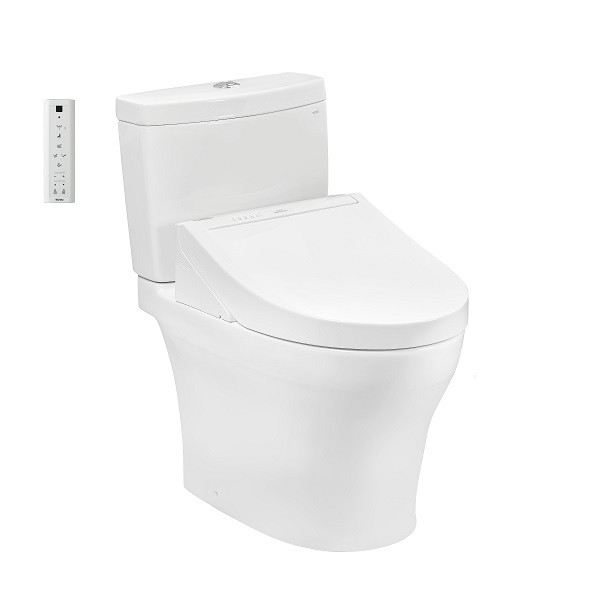 Bàn Cầu 2 Khối Kết Hợp Nắp Rửa Điện Tử WASHLET CS769DRW14