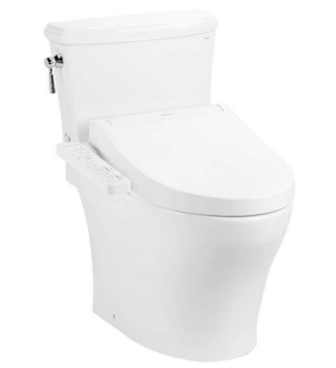 Bàn cầu hai khối kèm nắp rửa điện tử WASHLET dòng C2 CS986GW16