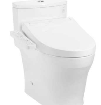 Bàn cầu một khối kèm nắp rửa điện tử WASHLET dòng C2 MS885CDW17