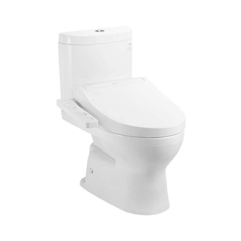 Bàn cầu hai khối kèm nắp rửa điện tử WASHLET - CS325DRW16