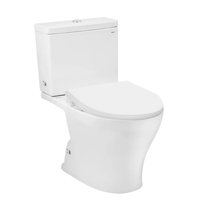 Bàn cầu 2 khối kèm nắp rửa cơ ECOWASHER - CS326DE4