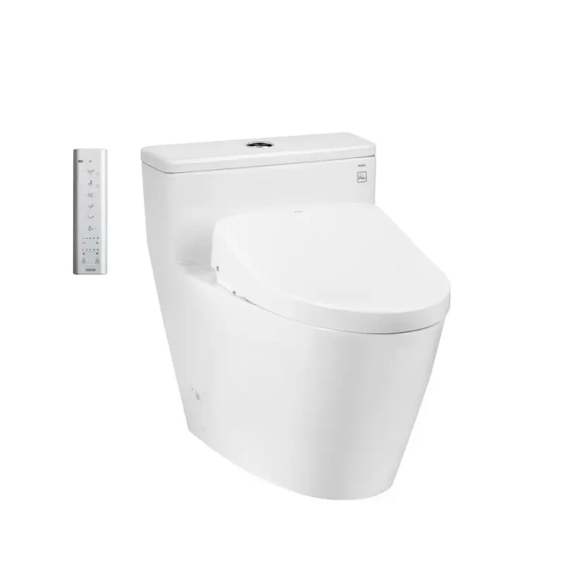 Bàn cầu 1 khối kèm nắp rửa điện tử WASHLET - MS625DW11