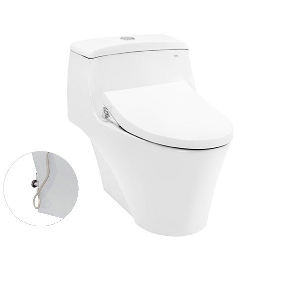 Bàn cầu một khối kèm nắp rửa cơ Ecowasher TCW1211A - MS823DRE4