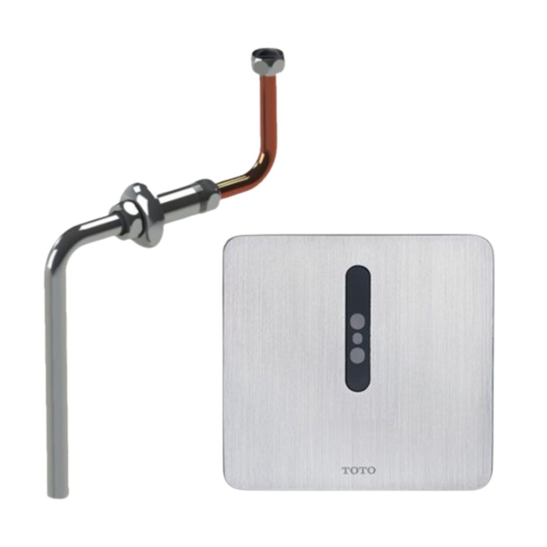 Van cảm ứng tiểu nam âm tường (dùng pin) (dùng cho tiểu  nam với đường cấp nước phía trên)-DUE126UKA/VM2L037Z