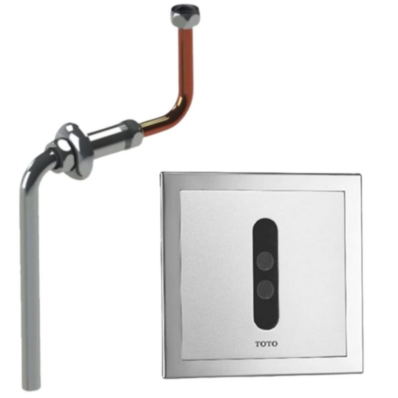 Van cảm ứng tiểu nam âm tường (dùng pin) (dùng cho tiểu  nam với đường cấp nước phía trên)-DUE126UPKA/VM2L051Z