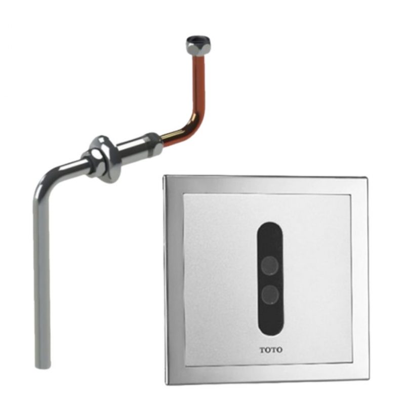 Van cảm ứng tiểu nam âm tường (dùng pin) (dùng cho tiểu  nam với đường cấp nước phía trên)-DUE126UPKA/VM2L037Z