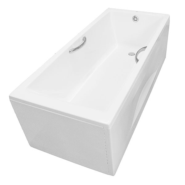 Bồn tắm nhựa có tay vịn. có yếm PAY1725HVC#W/TVBF411