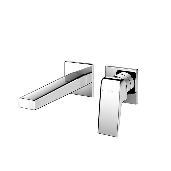 Vòi chậu gật gù nóng lạnh gắn tường GB (2 lỗ) TLG10307BB