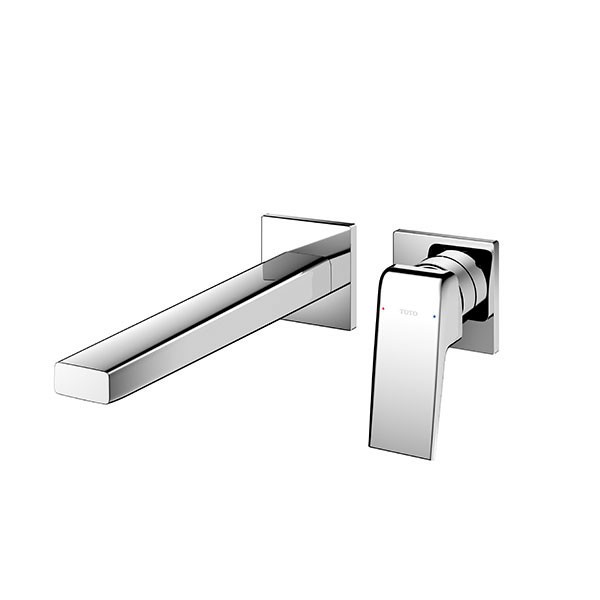 Vòi chậu gật gù nóng lạnh gắn tường GB (2 lỗ) TLG10308BB
