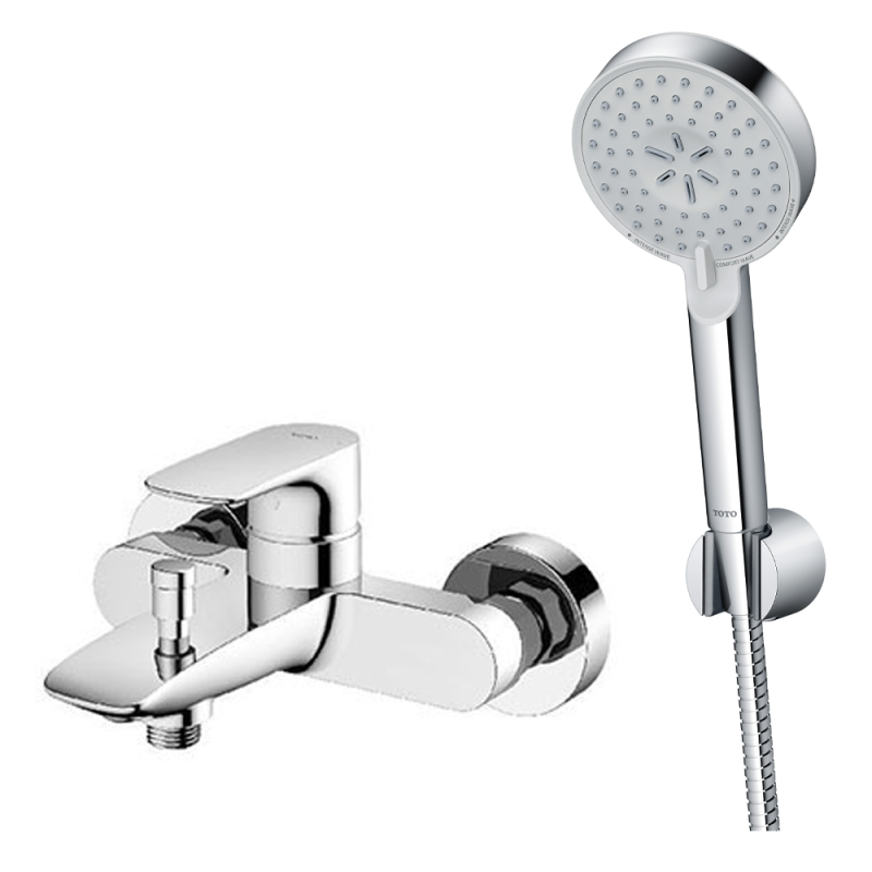 Bộ sen tắm nóng lạnh GA Bát sen 3 chế độ TBG04302VA TBW07009A