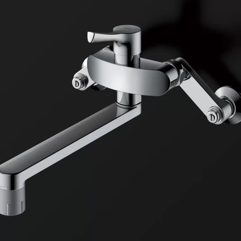 Vòi bếp gắn tường nóng lạnh TKS05316J