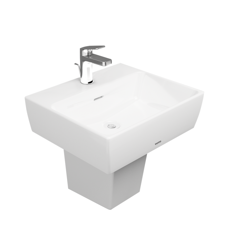 Chậu chân lửng treo tường - LHT328C