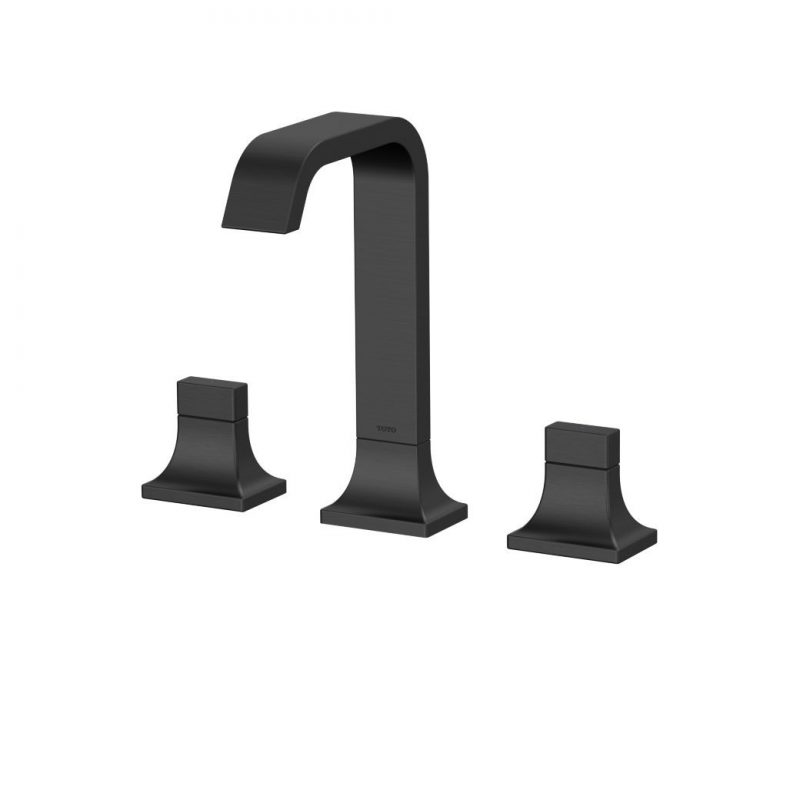 Vòi chậu tay vặn nóng lạnh GC (3 lỗ ) - TLG08201B#MBL