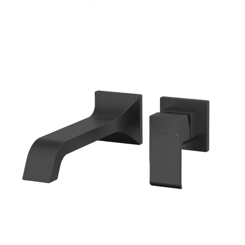 Vòi chậu gật gù nóng lạnh gắn tường GC ( 2 lỗ ) - TLG08308BA#MBL