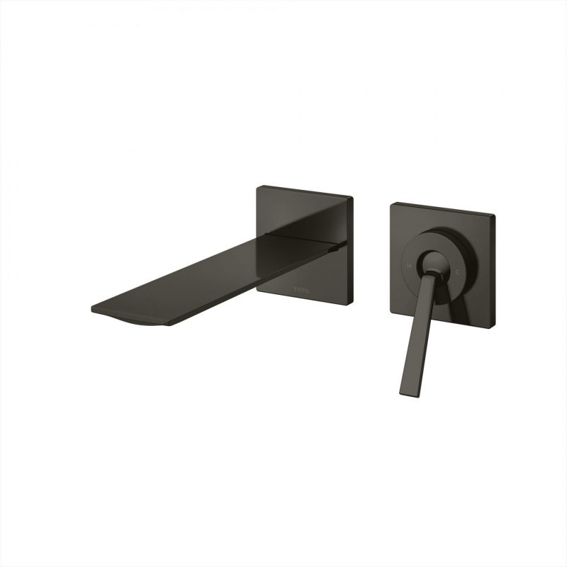 Vòi chậu gật gù nóng lạnh gắn tường ZL (2 lỗ) - TLP02309BA#MBL