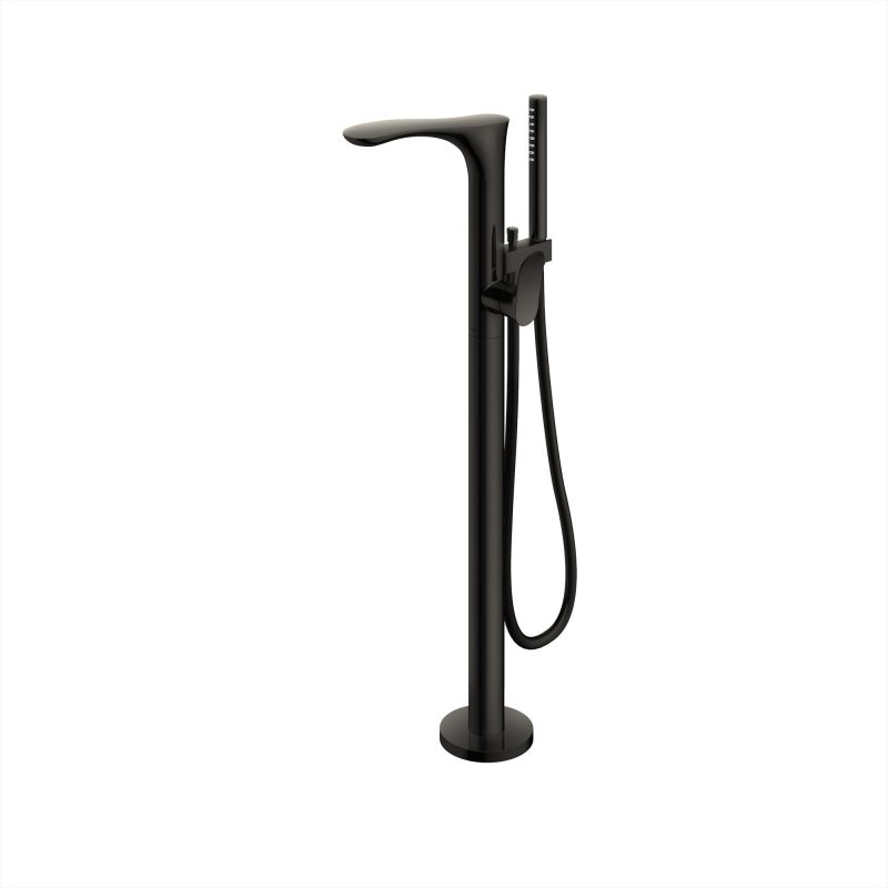 Vòi xả bồn nóng lạnh kèm sen tắm GO ( loại đặt sàn ) -  TBG01306BA#MBL
