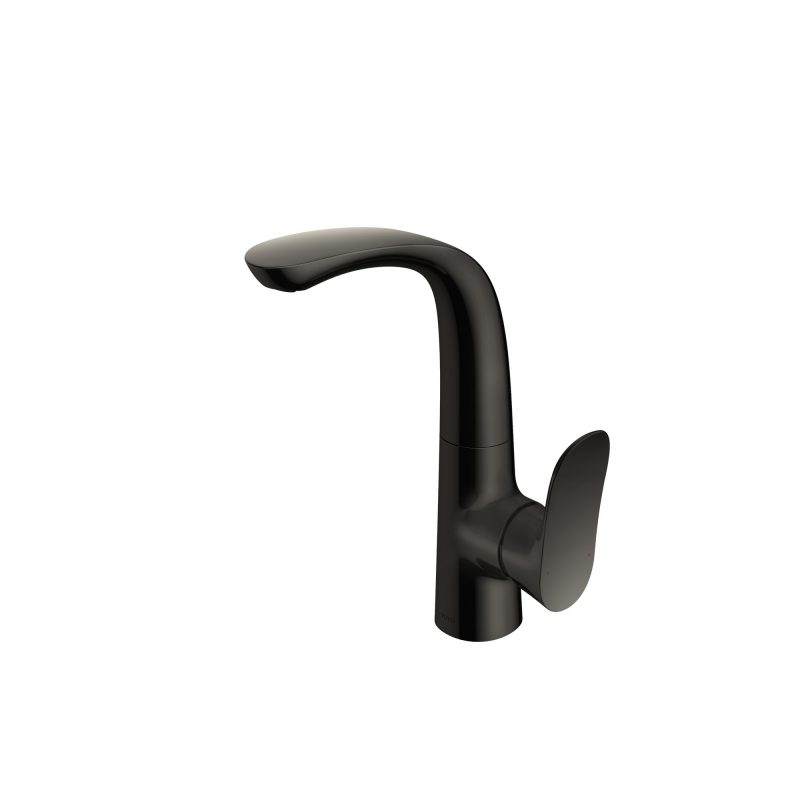Vòi chậu gật gù nóng lạnh GO ( loại gạt tay bên ) - TLG01309BB#MBL