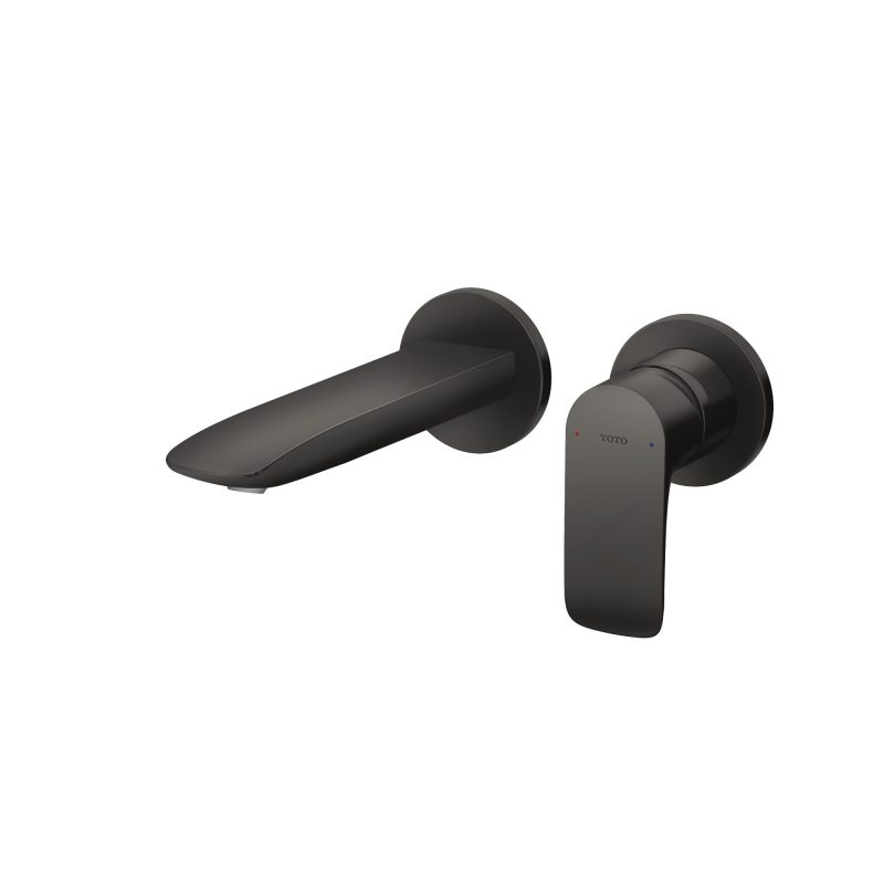 Vòi chậu gắn tường nóng lạnh GA ( 2 lỗ ) - TLG04309BB#MBL