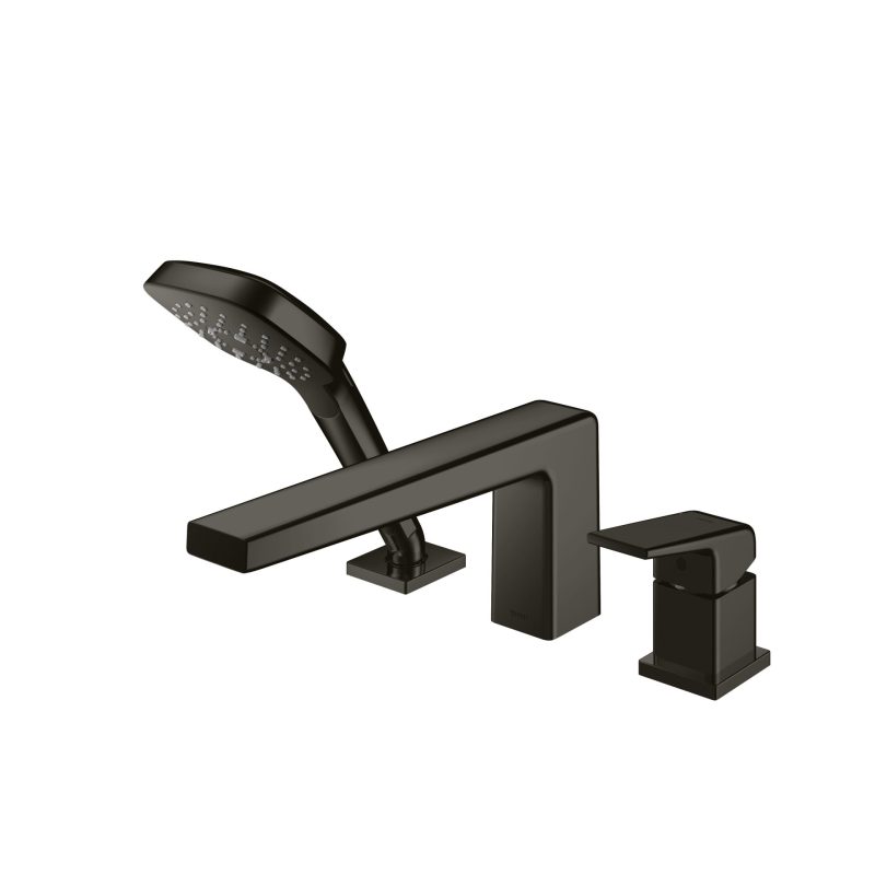 Vòi xả bồn nóng lạnh kèm sen tắm GB ( 3 lỗ ) - TBG10305BC#MBL