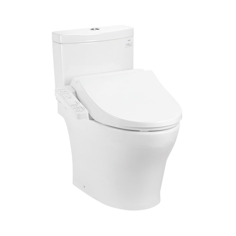 Bàn cầu hai khối kèm nắp rửa WASHLET Series C2 cơ bản TCF23710AAA ( CS769DRW18#XW )
