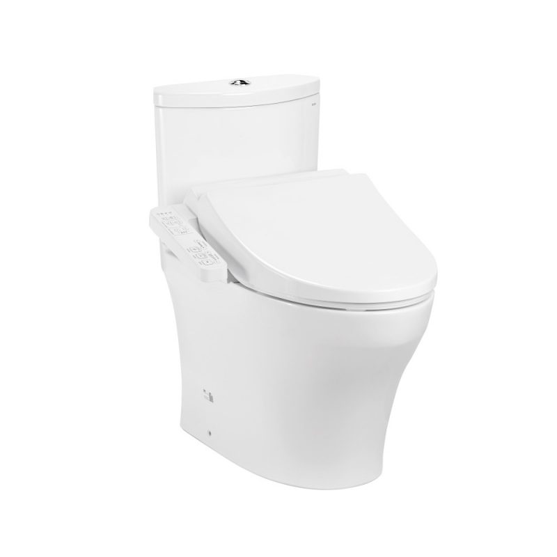 Bàn cầu hai khối kèm nắp rửa điện tử WASHLET dòng C2 ( CS838DW18#XW )