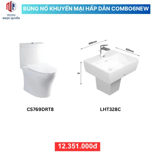 Combo Thiết Bị Vệ Sinh COMBO6NEW