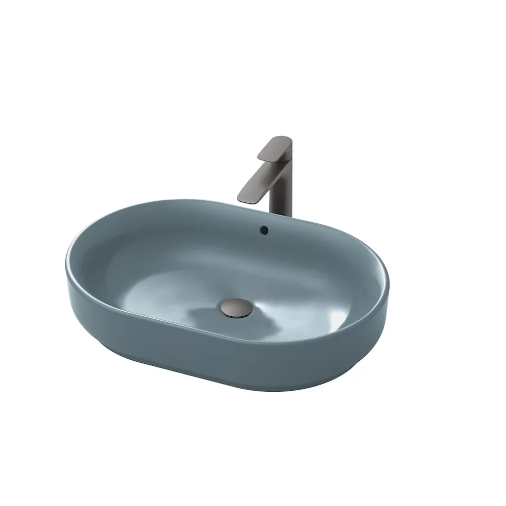 Chậu Lavabo Đặt Bàn Ash Blue LW896JW/F#ASB