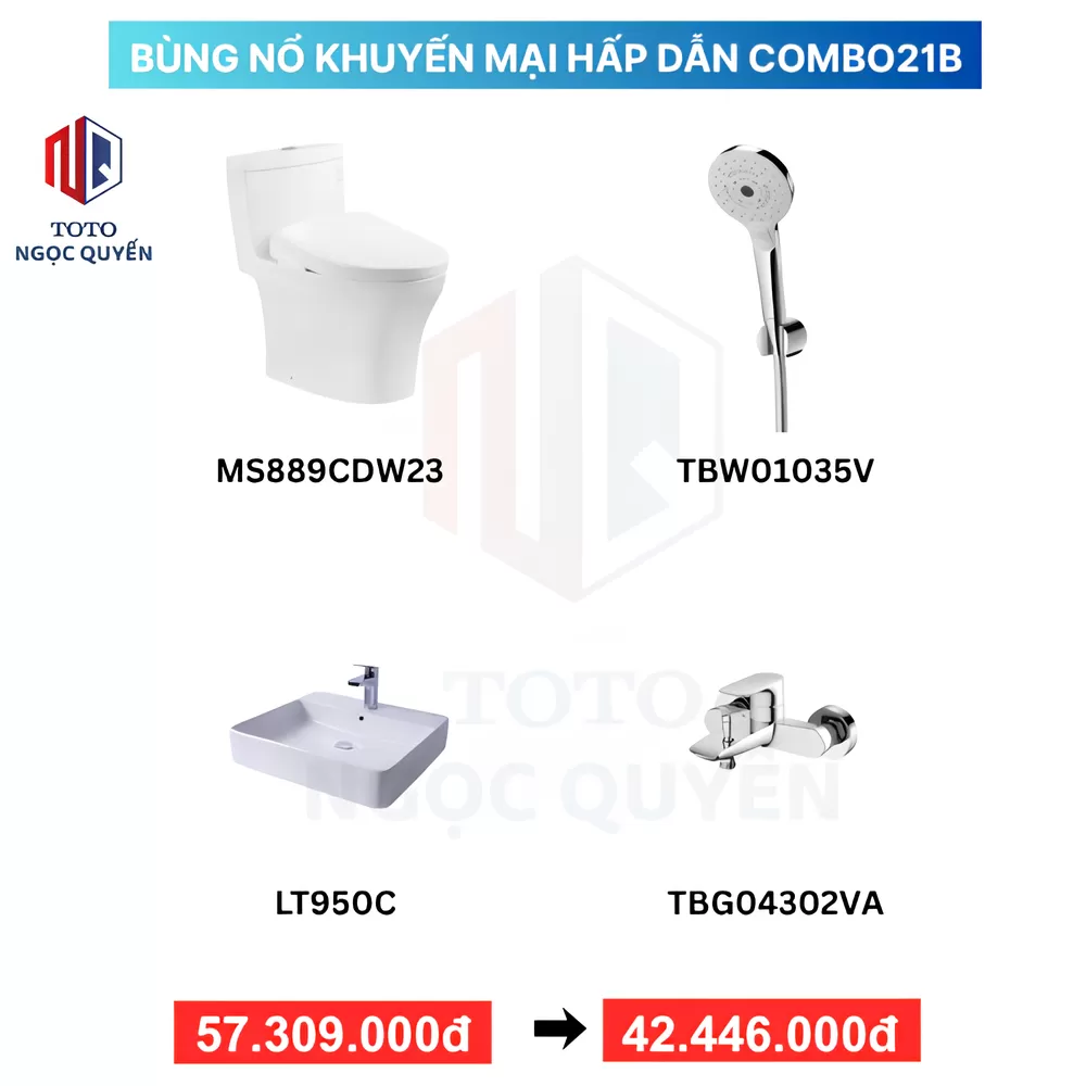 Combo Thiết Bị Vệ Sinh COMBO21B