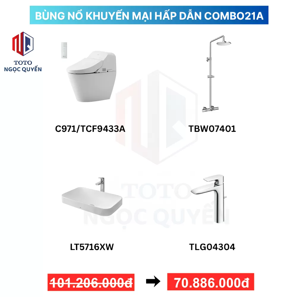 Combo Thiết Bị Vệ Sinh COMBO21A