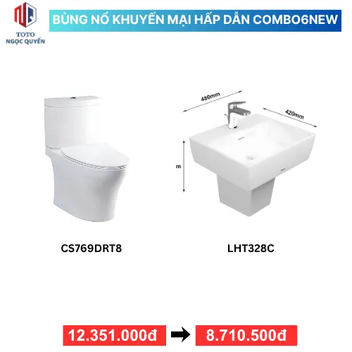 Combo Thiết Bị Vệ Sinh COMBO6NEW