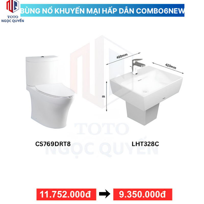 Combo Thiết Bị Vệ Sinh COMBO6NEW