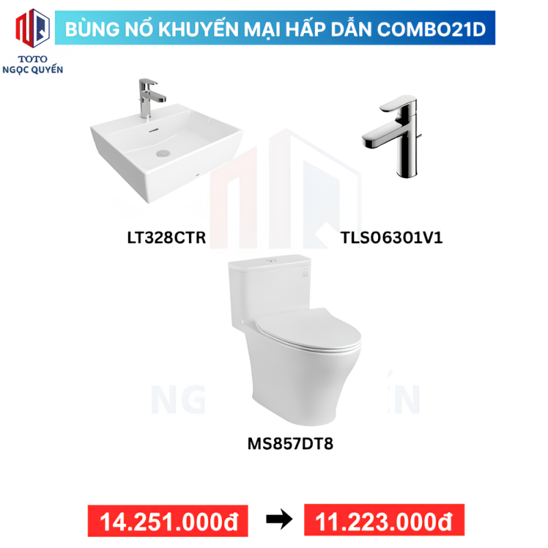 Combo Thiết Bị Vệ Sinh COMBO21D