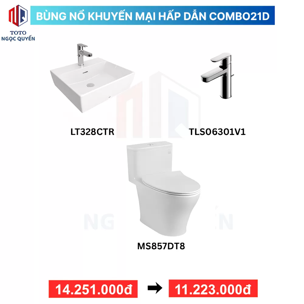 Combo Thiết Bị Vệ Sinh COMBO21D