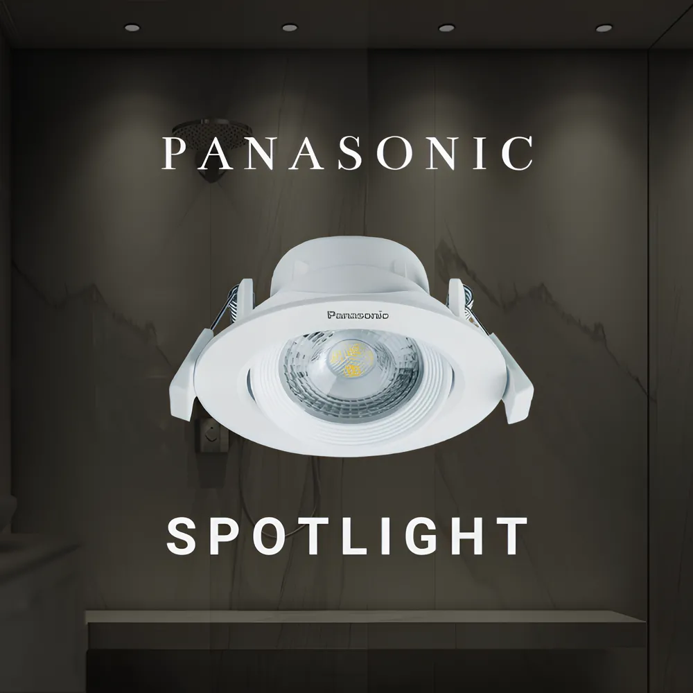 Đèn Điều Chỉnh Góc Panasonic Loại Tròn - Ảnh 2