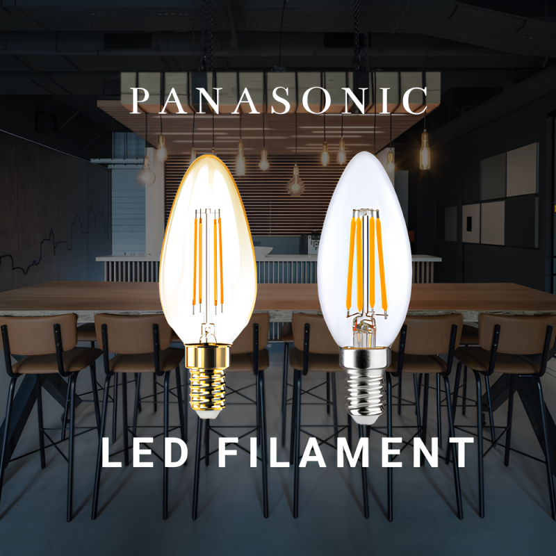 Alternative view of Đèn LED BULB FILAMENT Panasonic Dòng C - E14