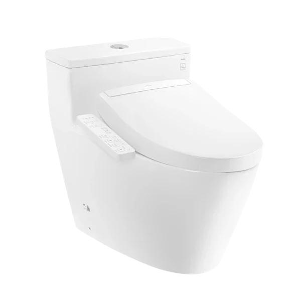 Bàn cầu 1 khối kèm nắp rửa điện tử WASHLET dòng S2 – MS625CDW24