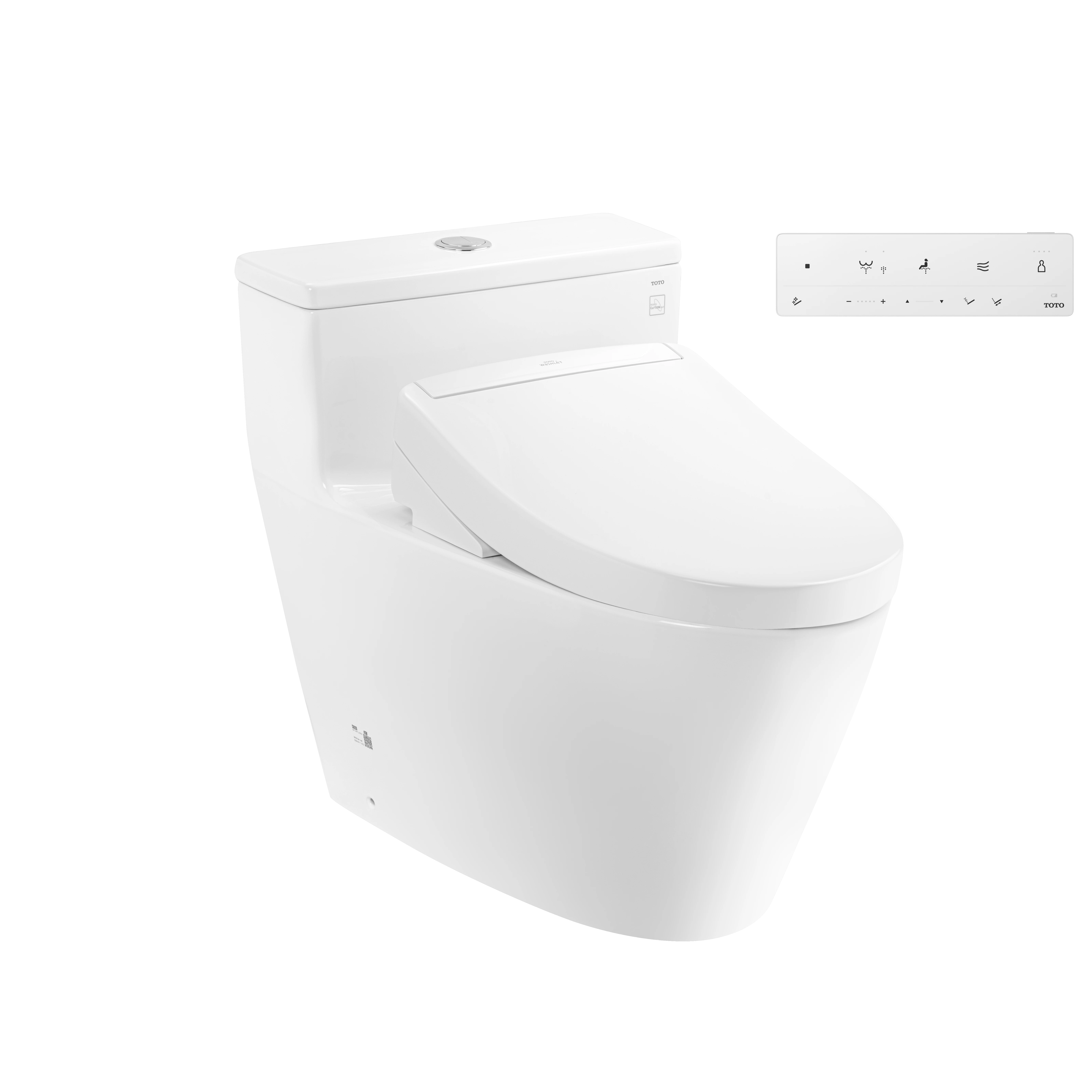 Bàn cầu 1 khối kèm nắp rửa điện tử WASHLET dòng S5 – MS625CDW25