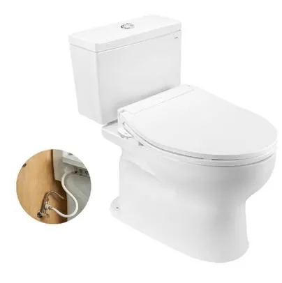 Bồn cầu TOTO CS302DE6 2 khối nắp rửa cơ TCW11S