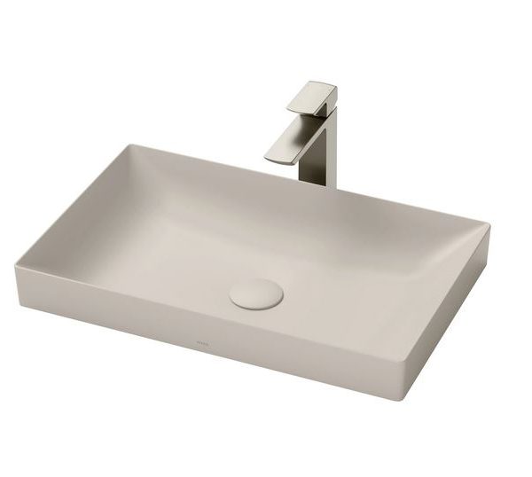 Chậu Linear Ceram đặt trên bàn LT4716G17#MBE