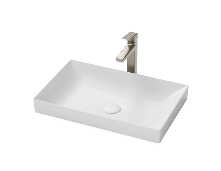 Chậu Linear Ceram đặt trên bàn LT4716G17#MW