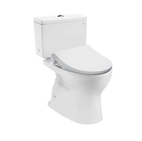 Bàn cầu hai khối kèm nắp rửa ECOWASHER - CS302DE4