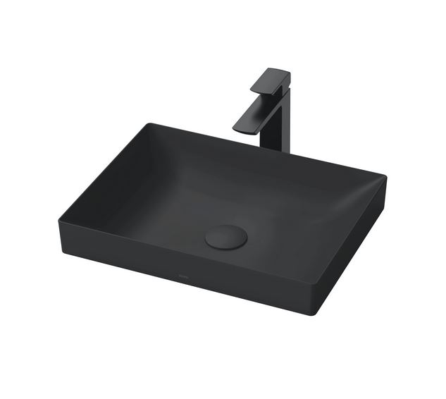 Chậu đặt bàn vành mỏng Linear Ceram LT4715G17#MBL