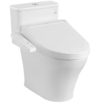 Bàn Cầu 1 Khối Kết Hợp Nắp Rửa Điện Tử Washlet -  MS857CDW17#XW