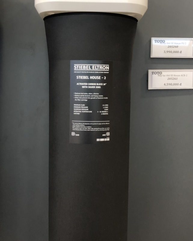 Alternative view of Máy lọc nước đầu nguồn STIEBEL HOUSE PS-2