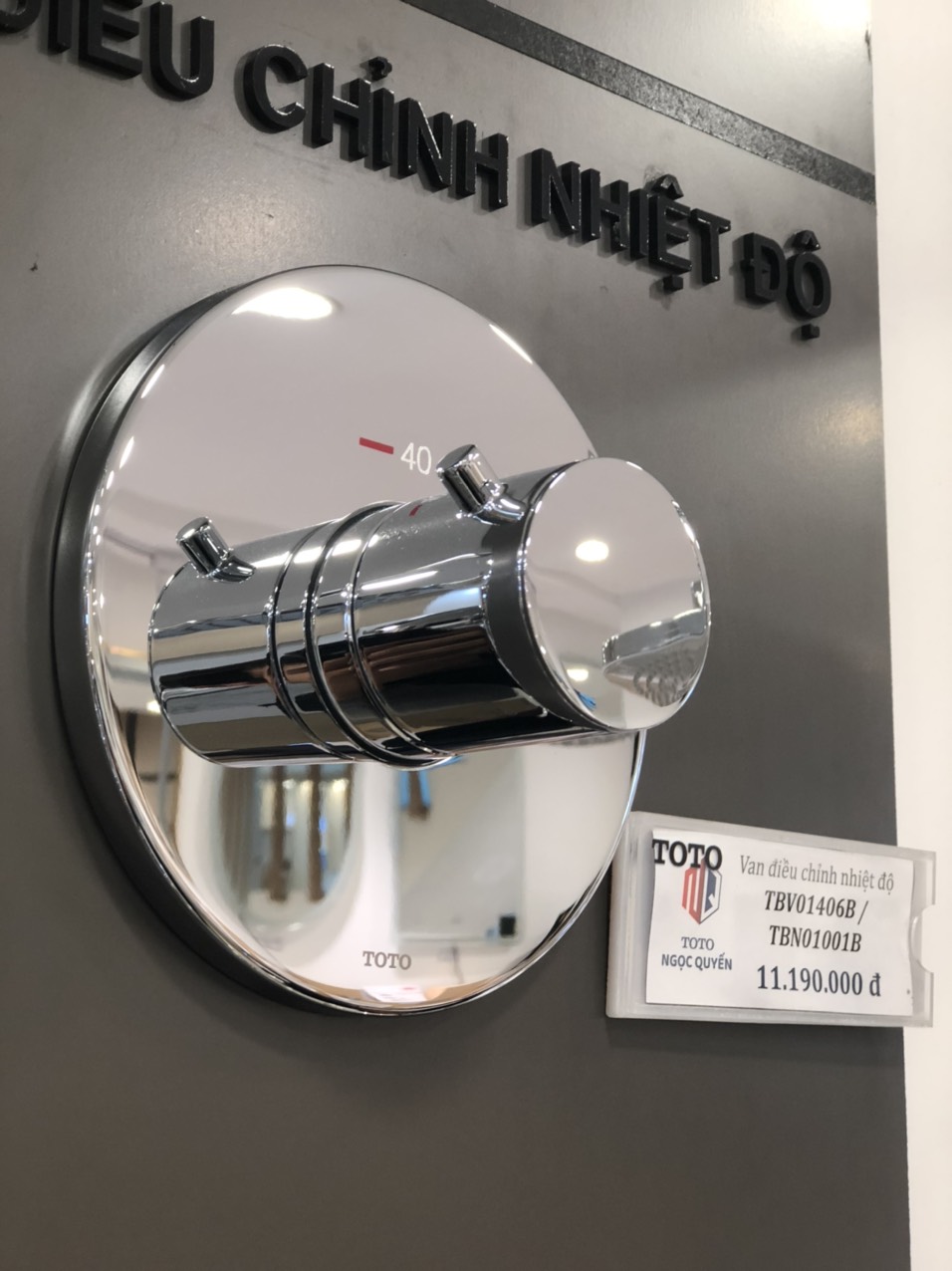 Van điều chỉnh nhiệt độ TOTO TBV01406B / TBN01001B - Ảnh 2
