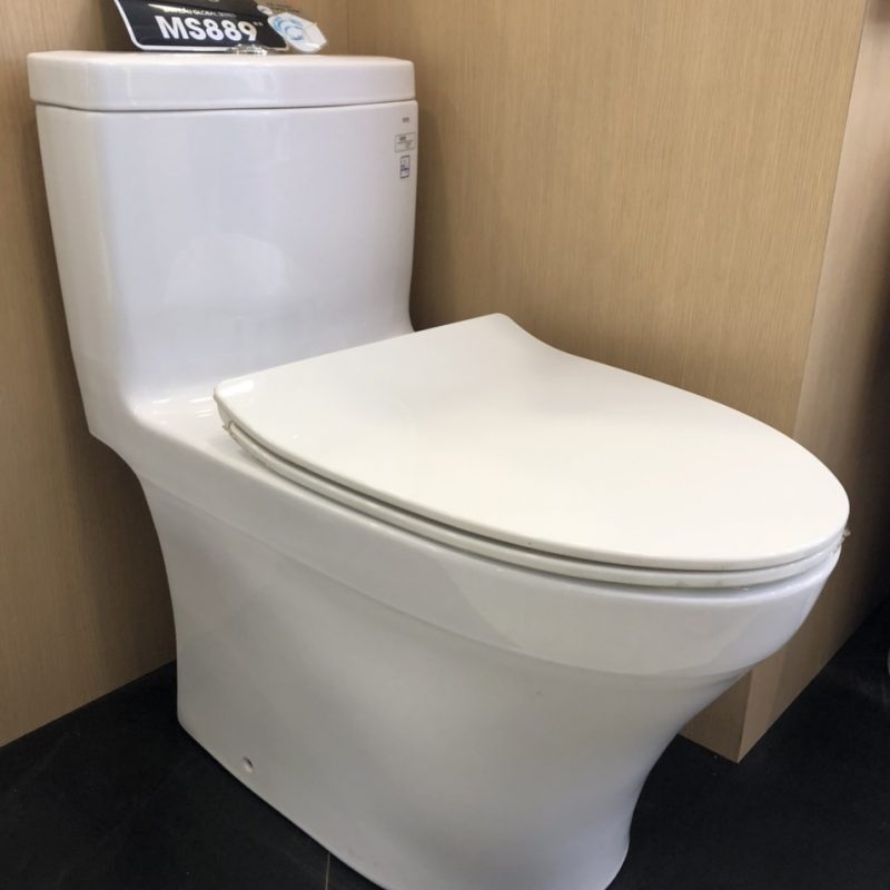 Alternative view of Bàn cầu 1 khối kết hợp nắp đóng êm TC600VS - MS889DRT8