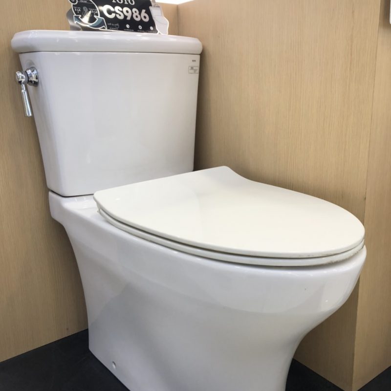 Alternative view of Bàn cầu 2 khối kết hợp nắp đóng êm TC600VS - CS986GT8