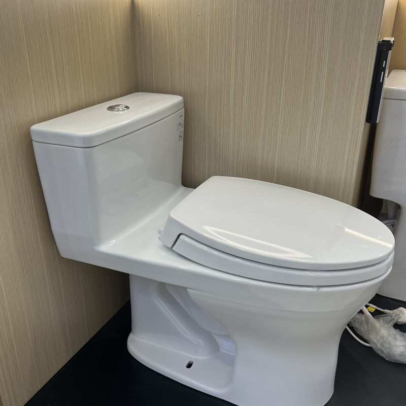 Alternative view of Bàn cầu 1 khối kèm nắp đóng êm TC393VS - MS855DT2